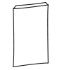 Briefumschlag DIN C4 (Lasche an der schmalen Seite), haftklebend ohne Fenster, unbedruckt weiß